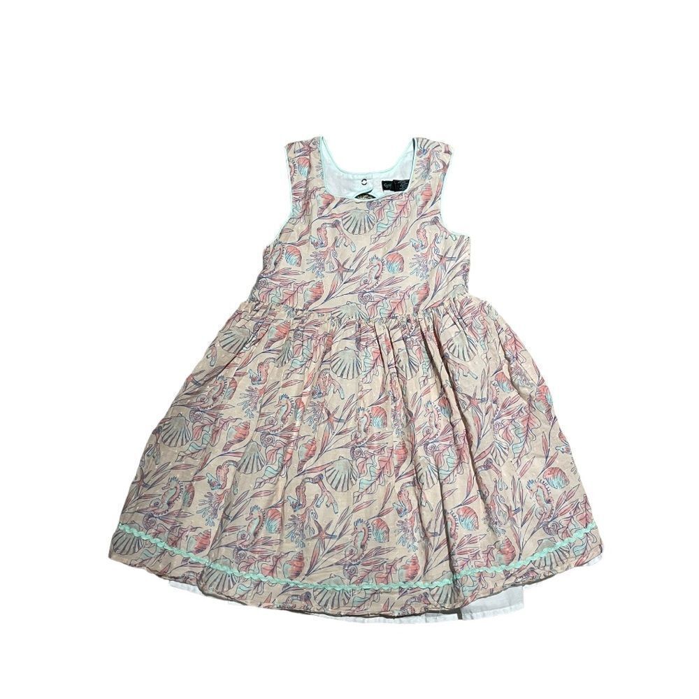 Cynthia Rowley Girls Dress Size 7 Beach Theme